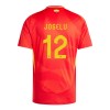 Spania Joselu 12 Hjemme EM 2024 - Herre Fotballdrakt